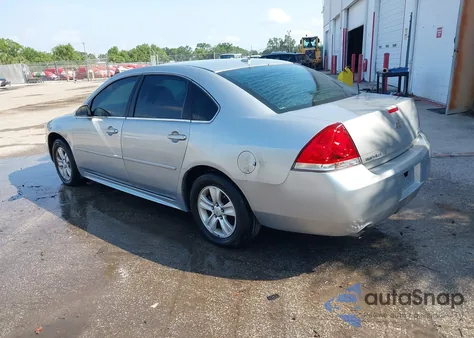 2013 Chevrolet Impala Lt из США, поврежденный, VIN 2G1WG5E34D1212909
